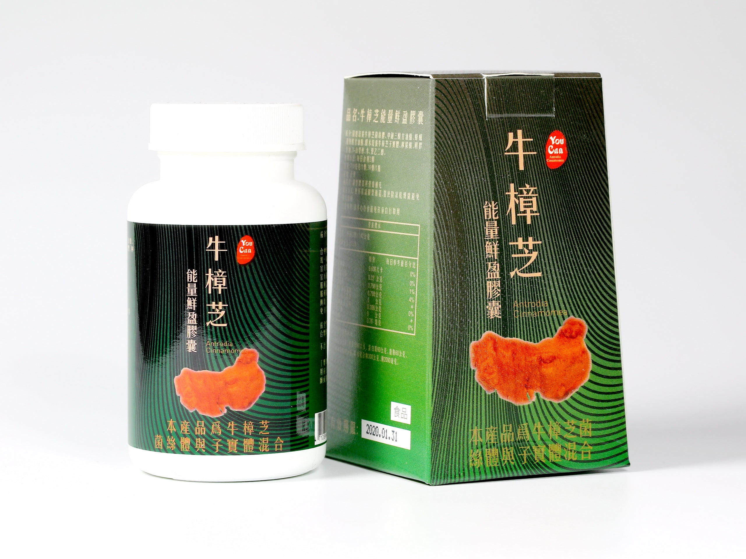 Antrodia Capsules — Daily stamina & liver support.