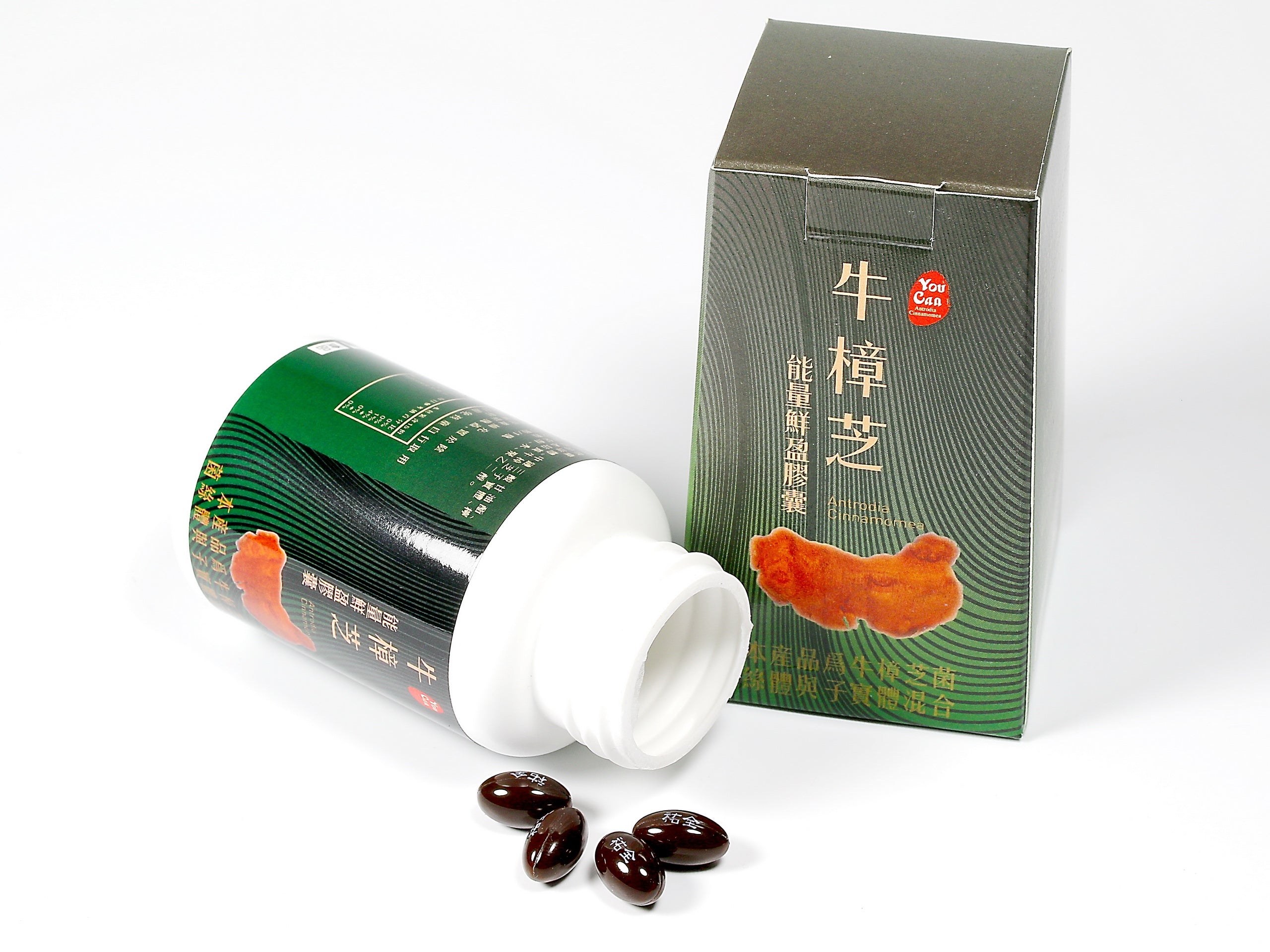 Antrodia Capsules — Daily stamina & liver support.